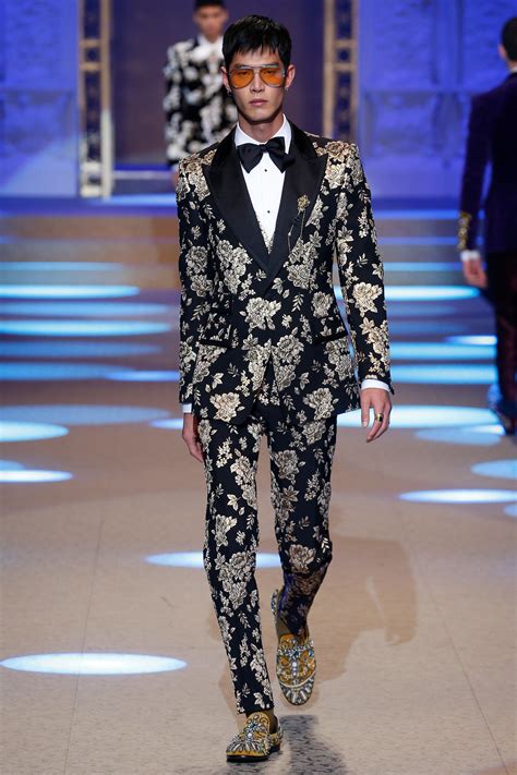 dolce gabbana floral menswear|dolce and gabbana outfits men.